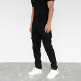 Relaxed Cargos - Black